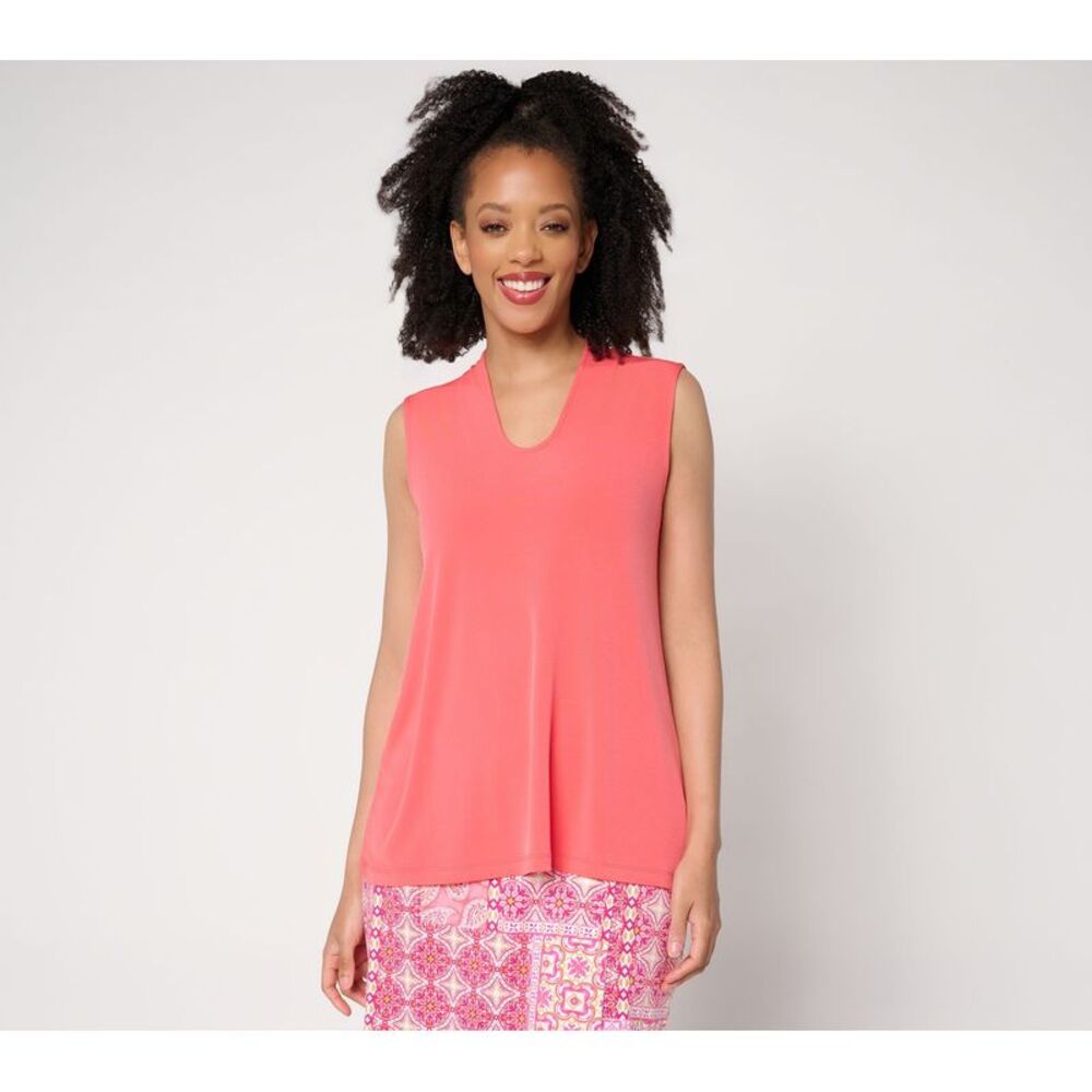 Susan Graver Women's Top Sz XL Make Your Selection: Essentials Pink A724935